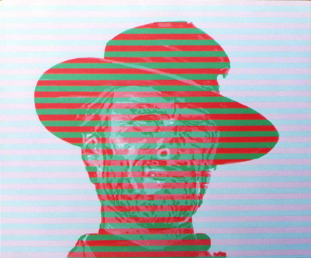 Acrylic painting on canvas, 65 x 55cm, 2004.